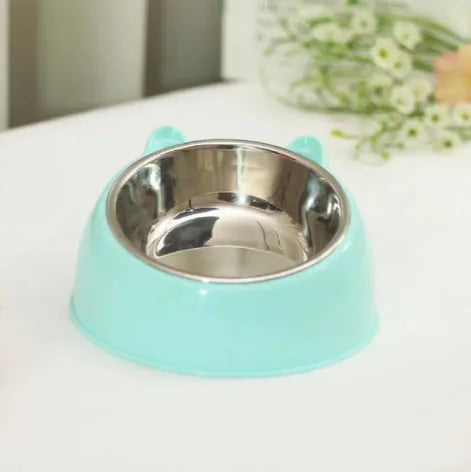 Dual Stainless Pet Feeder