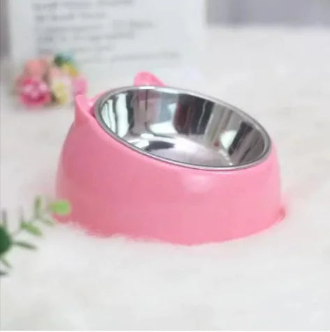 Dual Stainless Pet Feeder