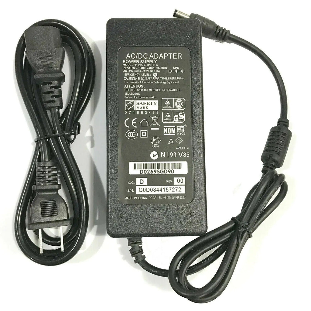 12V AC to DC Adapter for 5050 LED Strip Lights