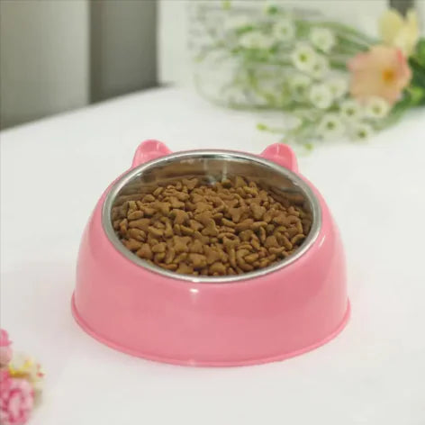 Dual Stainless Pet Feeder